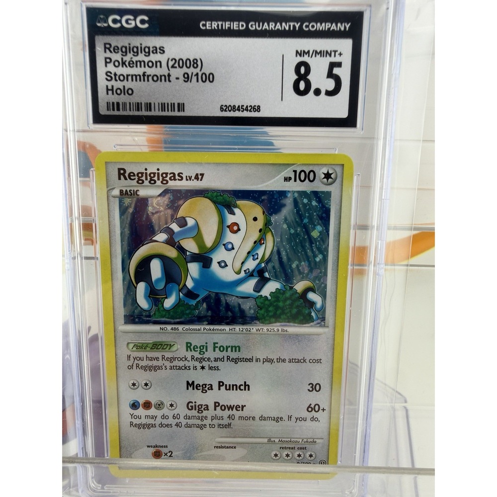Regigigas Pokémon (2008) Stormfront - 9/100 Holo - Picture 2 of 6